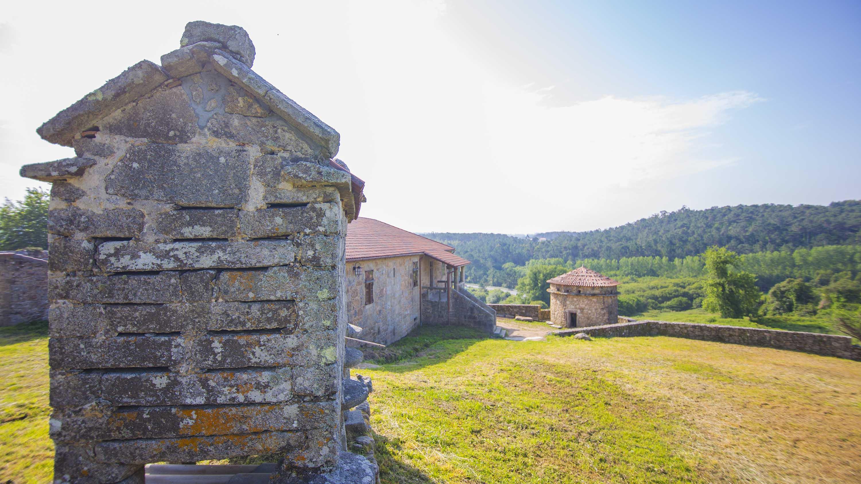 Monasterio Y Pension De Moraime Bagian luar foto